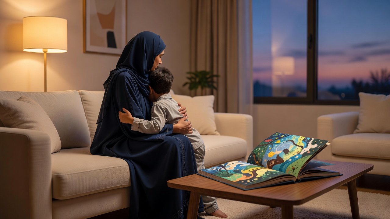 كيفية التعامل مع مخاوف الأطفال الطبيعية مثل الخوف من الظلام والموت والعفاريت