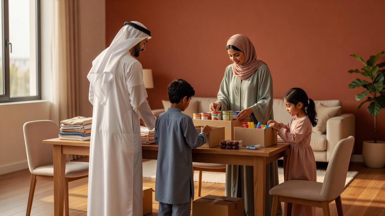 كيف تشجع طفلك على التعاون من خلال تنظيم حدث خيري عائلي