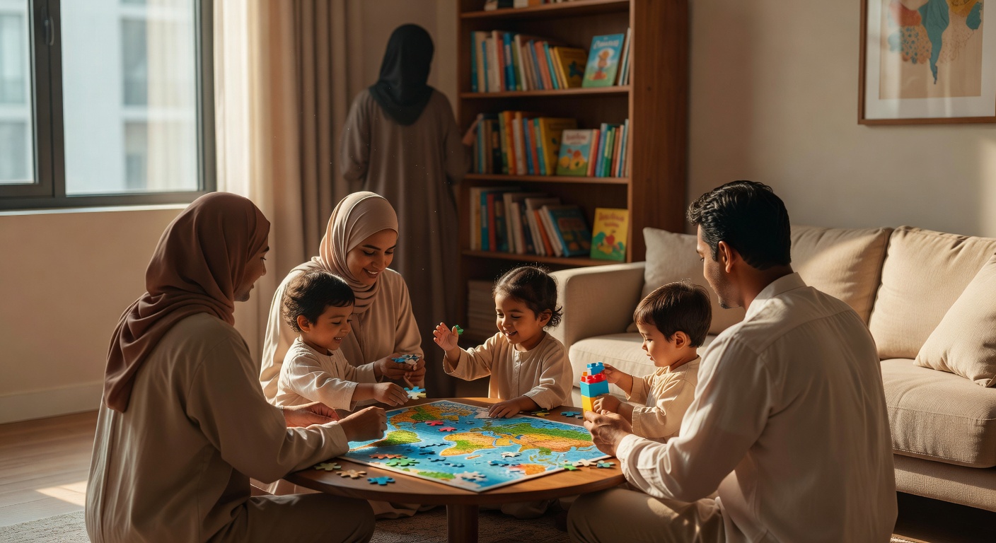 كيف يبني الطفل صورته الذاتية من خلال علاقاته العائلية ودعم التعاون