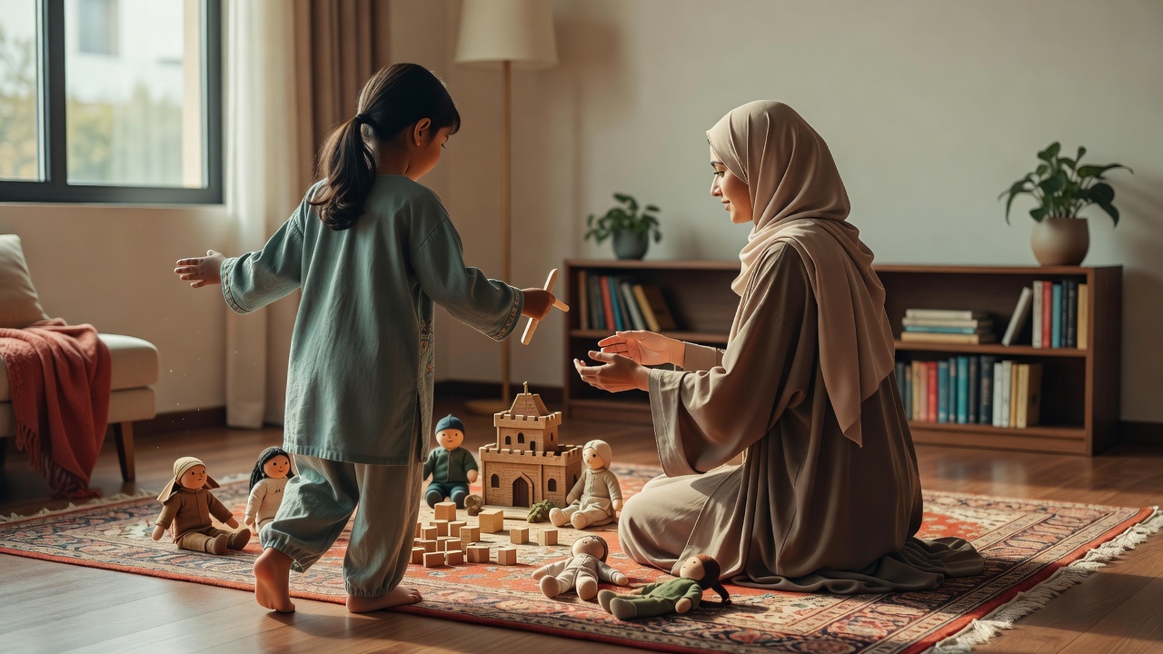 كيف تدعمين ابنتك التي تتصرف كالصبيان من خلال ألعاب التجسيد الإبداعية