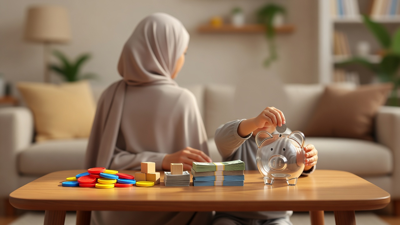 كيف تعلم طفلك قيمة الفلوس خطوة بخطوة حسب عمره