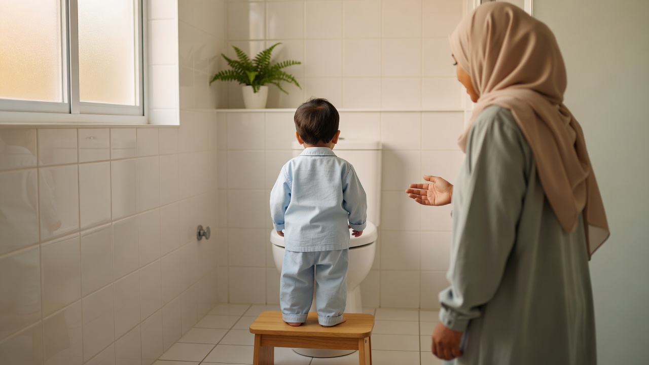 كيفية تعليم طفلك استخدام المرحاض دون تعنيف أو ضغط