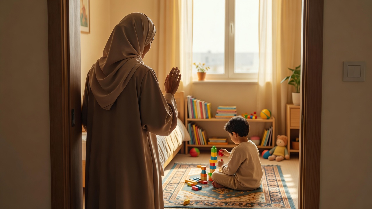 كيف تكونين قدوة في تدريب طفلك على أداب الاستئذان
