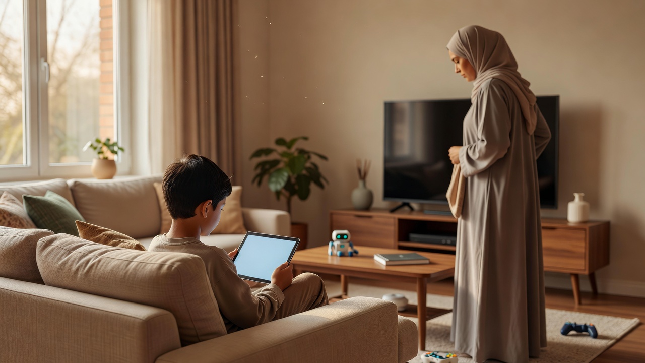أثر الأجهزة الإلكترونية على سلوك الأطفال: كيفية التعامل معها تربويًا