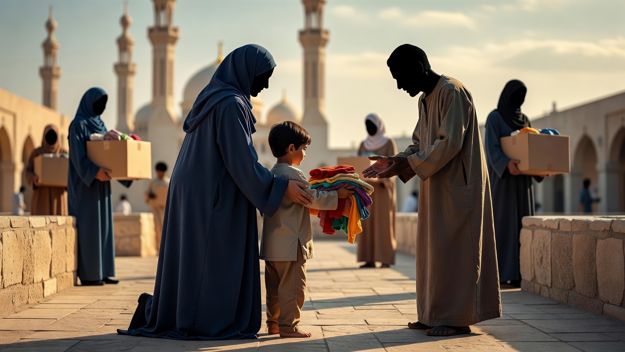 كيفية تعليم طفلك أهمية رمضان من خلال التبرع والرحمة بالفقراء