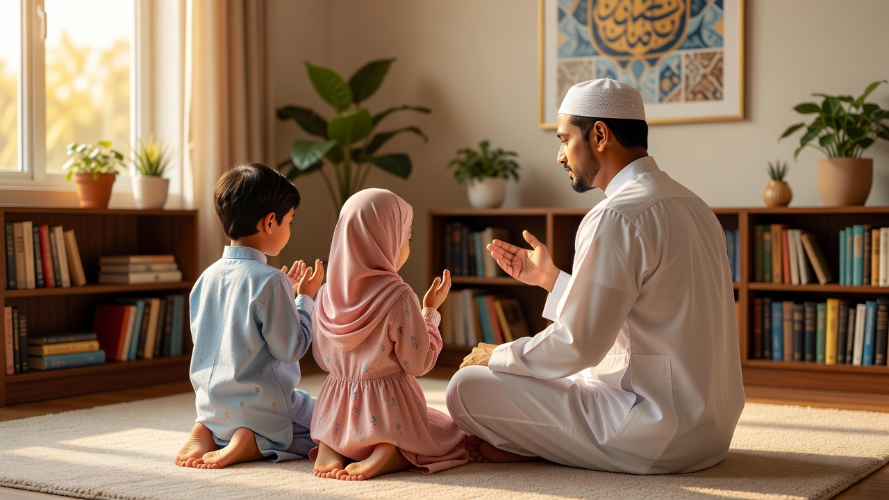 كيف يعلّم الآباء أطفالهم الدعاء لإخوانهم المؤمنين في التربية الإسلامية