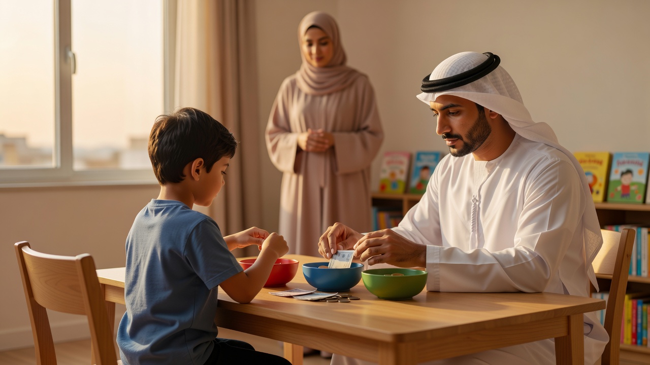كيفية تعليم أطفالك التخطيط المالي وتوزيع الميزانية بكفاءة