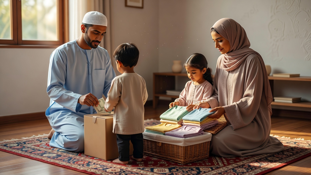 كيف يصبح الوالدان قدوة في العطاء لأبنائهم: دليل عملي للآباء